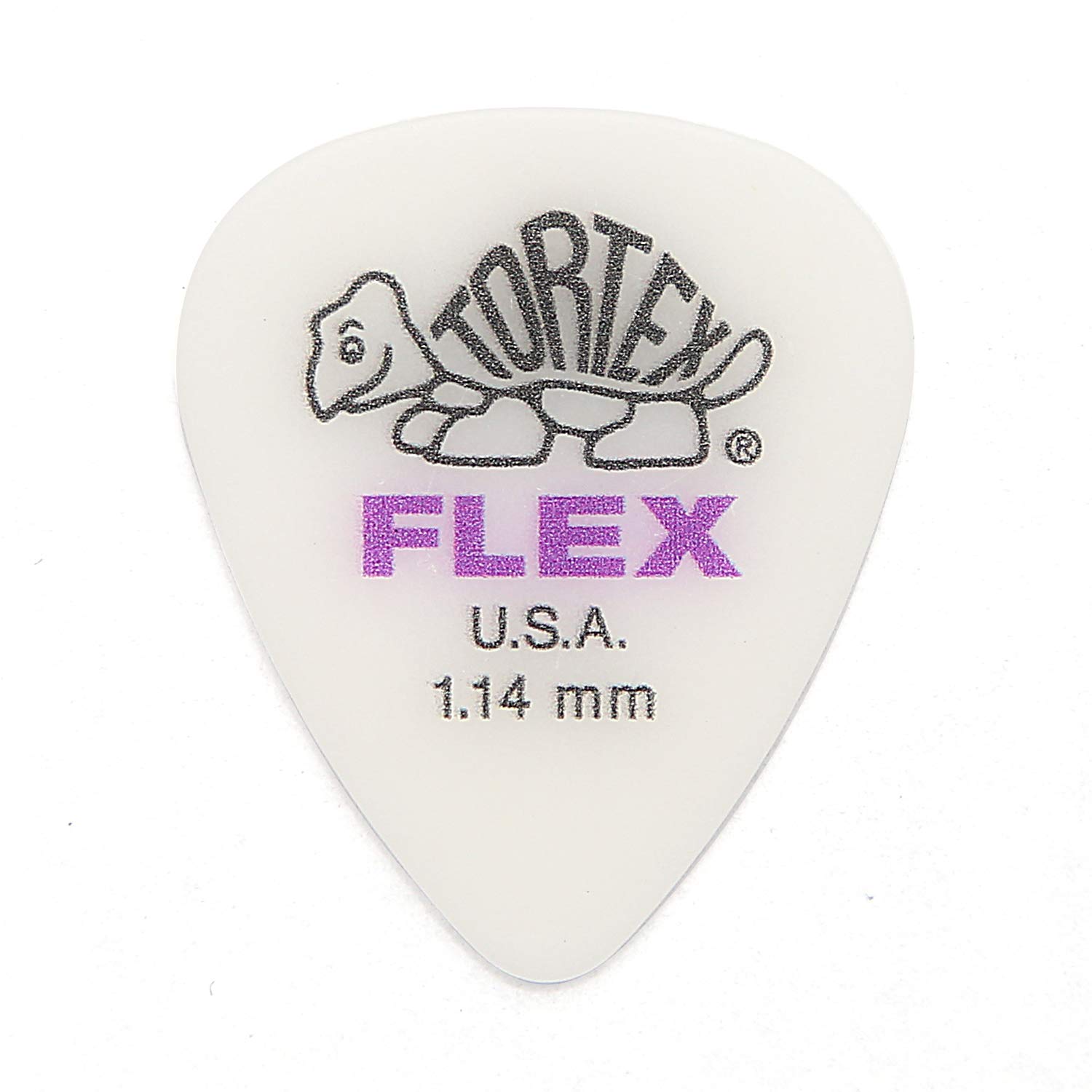 

Jim Dunlop Tortex Flex Standard Picks, 1.14mm, 24-Pack, with Musent Custom Player s Picks (Product Code: 428B114-PUR-24P)