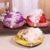 Aladdin Hat Mythical Character Play Cap Men Sultan Headwear Ethnic Style Feather Costume