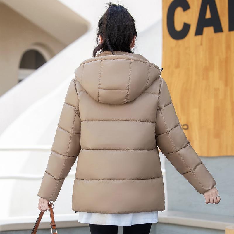 Jesienna i zimowa moda damska bawełniana odzież koreańska bawełniana odzież gruba swobodna odzież chlebowa luźna bawełniana kurtka