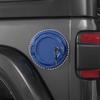 Blue Locking Gas Cap Cover for Jeep Wrangler JL 2018+ Exterior Trim Accessories