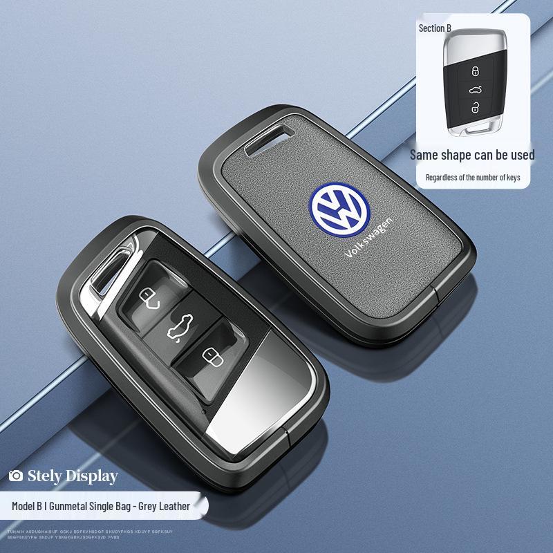 Volkswagen Key Case for Tiguan L, Lavida, Sagitar, Tayron, Bora, Magotan, Golf 7, Polo, T-Roc