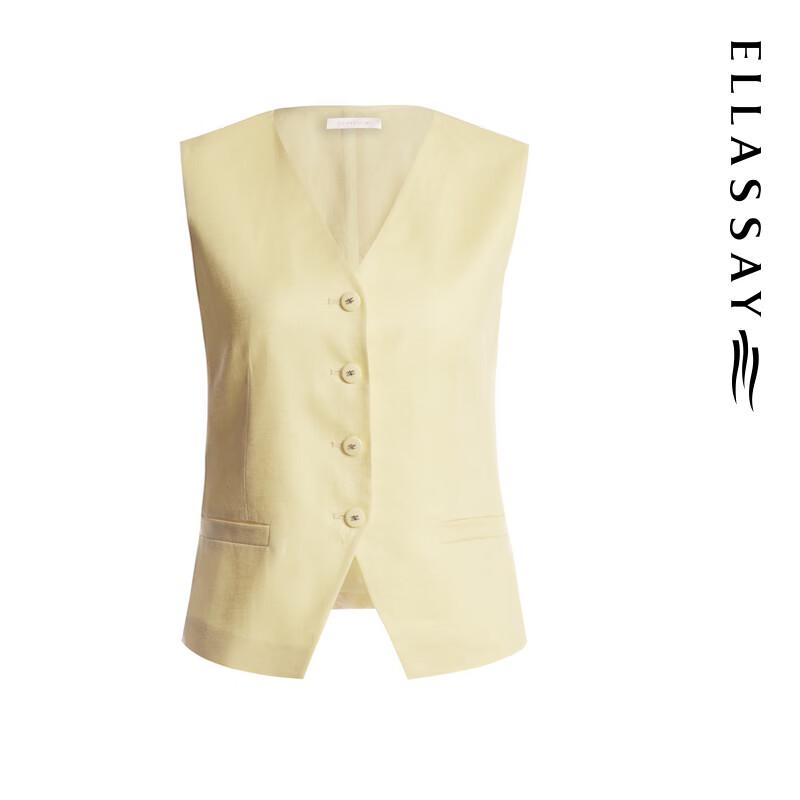 ELLASSAY Women's Lyocell Blend Sleeveless Vest