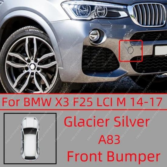Car Front Bumper Towing Hook Eye Cover Cap For BMW X3 F25 M Sport 2011-2016