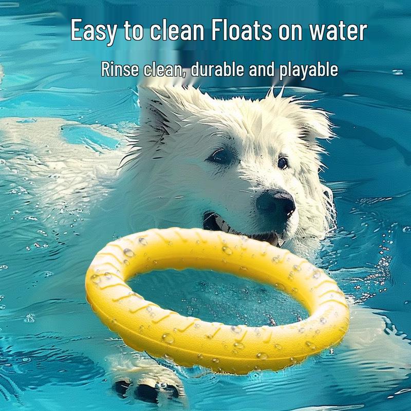 Professional Dog Training Pull Ring Toy - EVA Molar Ball