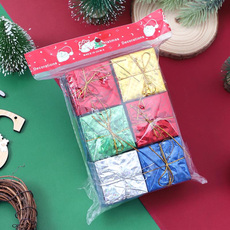 Creative Laser Foam Christmas Gift Bag & Box: Tree Ornaments & Decorations