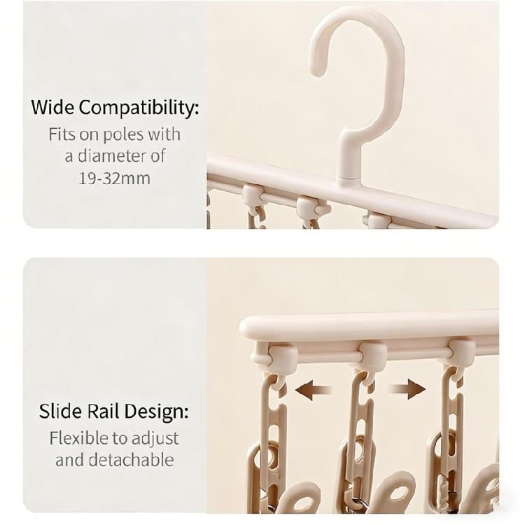 Movable Garment Display Stand For Towels Shirts Pants Clothes Hanger For Balcony Bedroom Or Bathroom Use