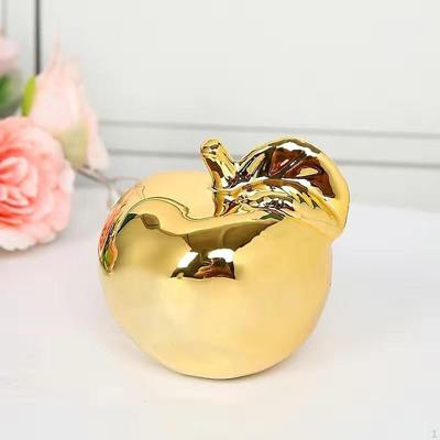 Rzeźba owocowa Ceramiczna figurka Artystyczna Kreatywna Elegancka kolekcja Ozdoba do kawiarni Pokoje