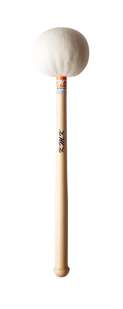 KMK Bass Drum Mallet Wood Spherical Core (Medium) KK-BMDY-RWM