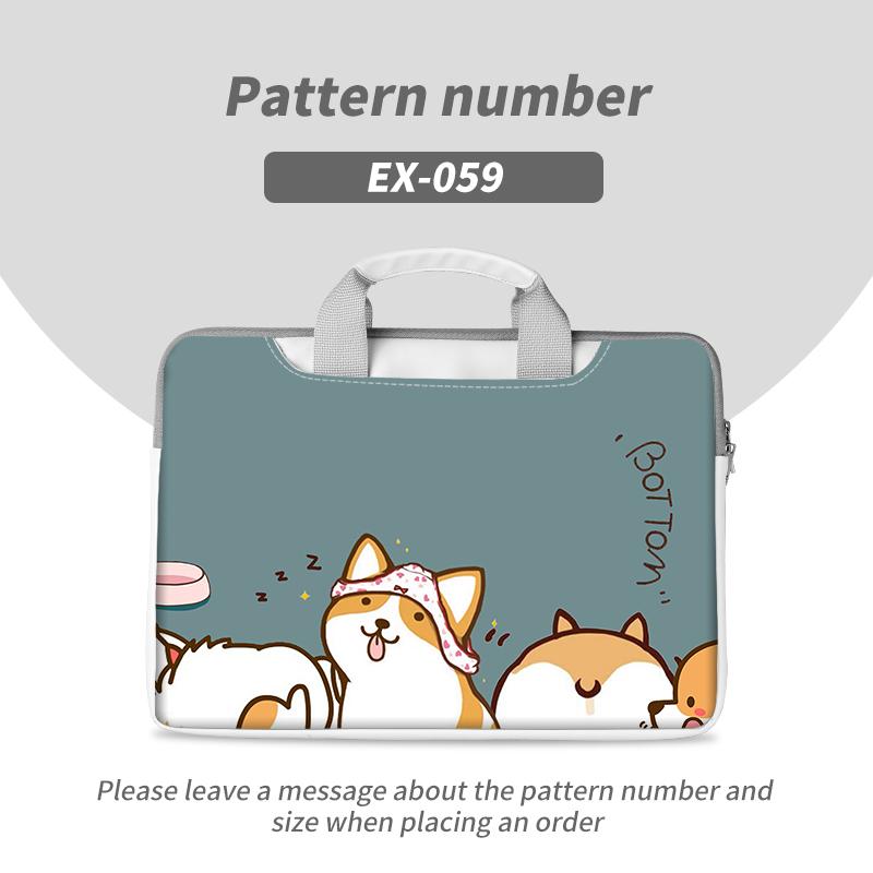 Torba na laptopa DIY Etui na komputer PU Torba na ramię do laptopa Wielofunkcyjna 12 13.3 14 15.6 17.3 cala dla Macbooka/HP/Lenovo/Acera