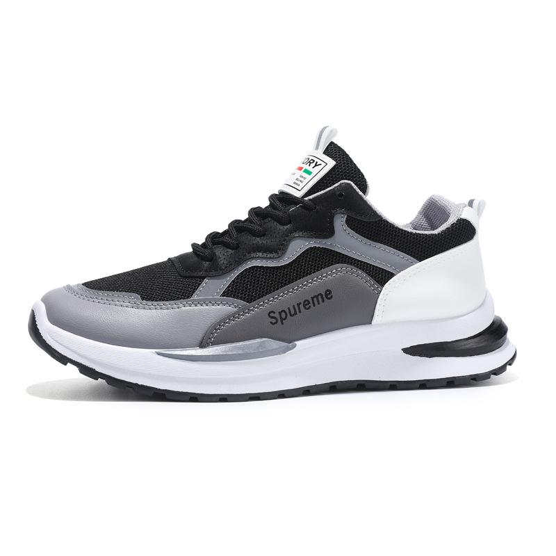 Sneakers herr vår nya skor modetrend vardagsskor enkelskor nät skor herr löparskor