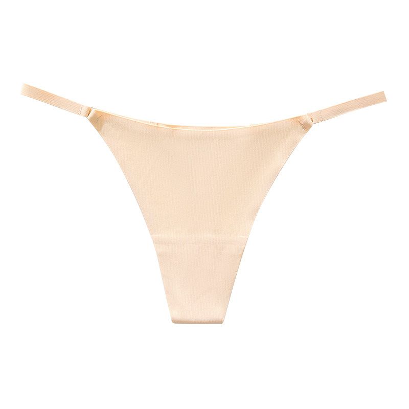 826 Color Discount Fashion Sports T-Shaped Panties Female Low Waist Sexy Antibacterial Cotton Crotch Female Thin Belt Seamless T-Back