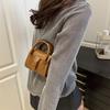 Hand carry mini square bag women's autumn new fashion shoulder messenger bag niche casual women's bag