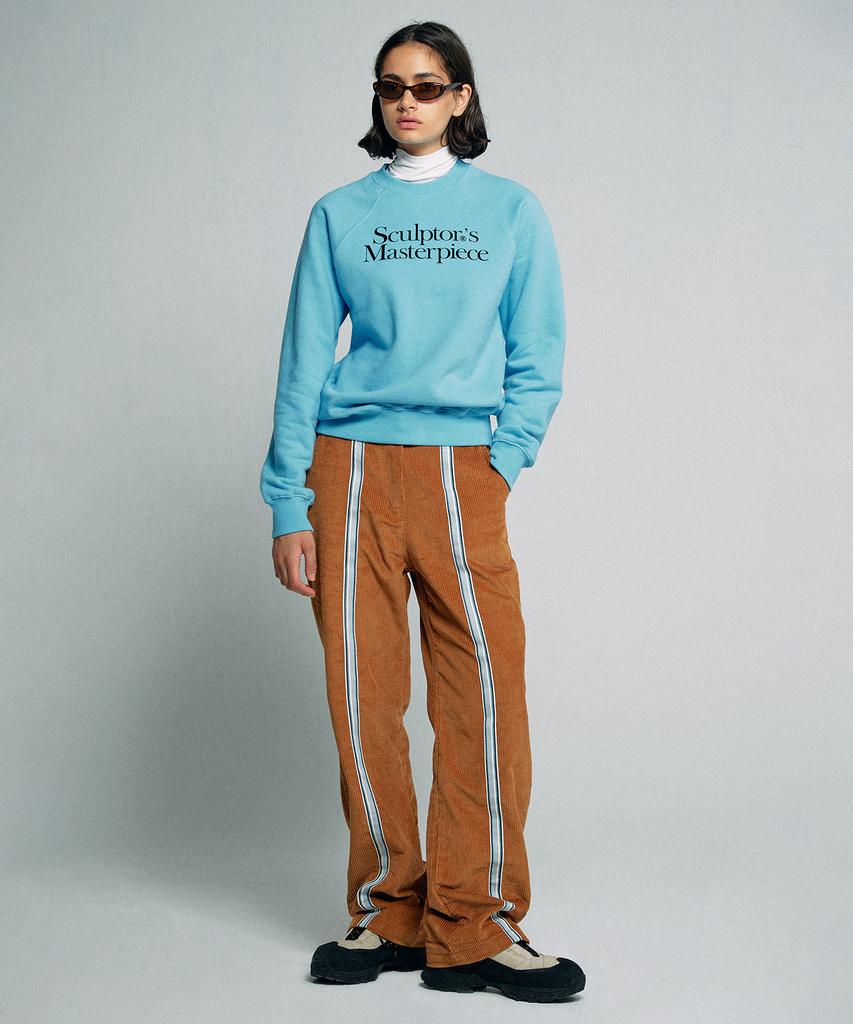 SCULPTOR Taped Corduroy Beach Pants Carmel