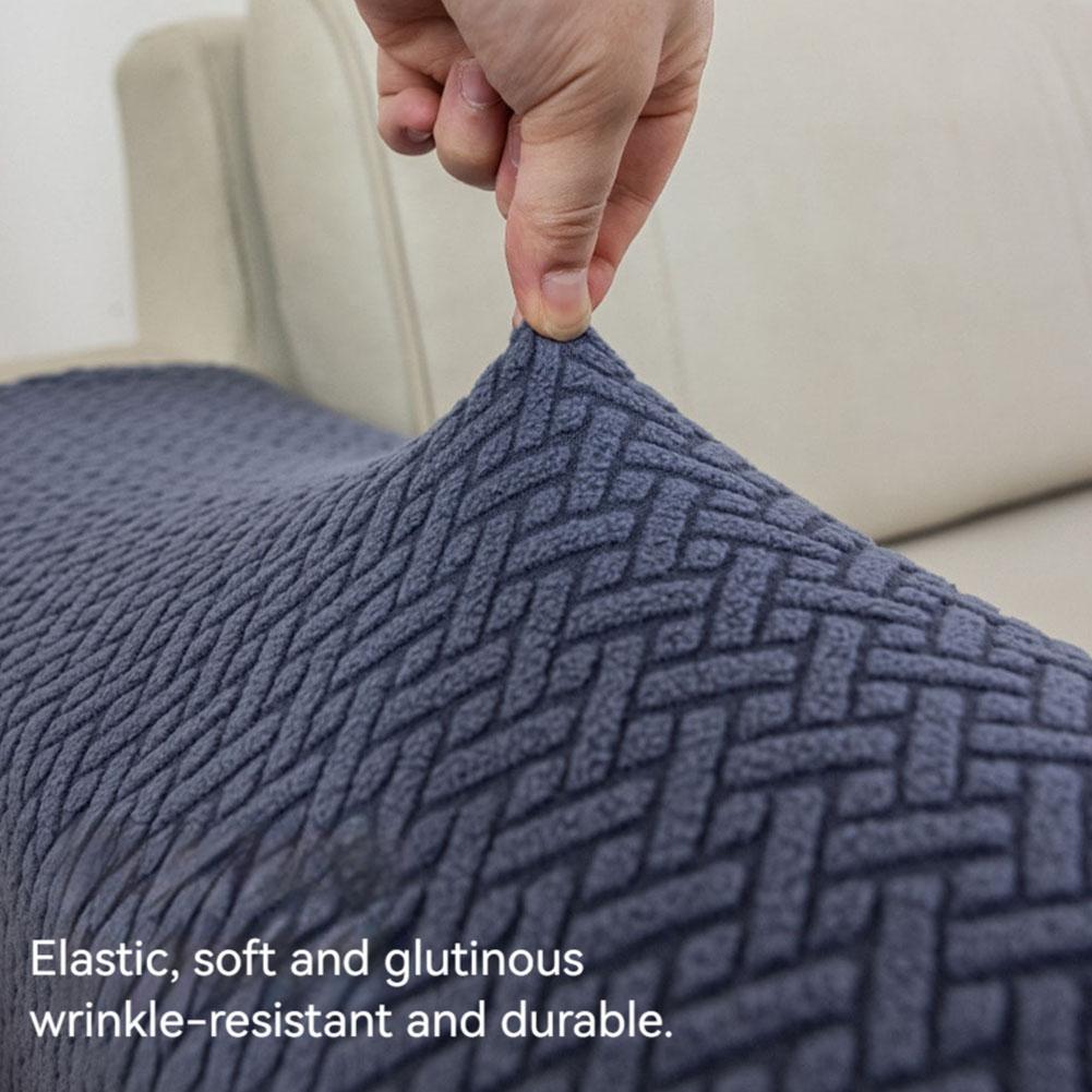 Sofa Arm Covers Elastic Armrest Covers for Chairs and Sofa Washable Armchair Slipcovers Checkered Pattern Armrests Chair Covers