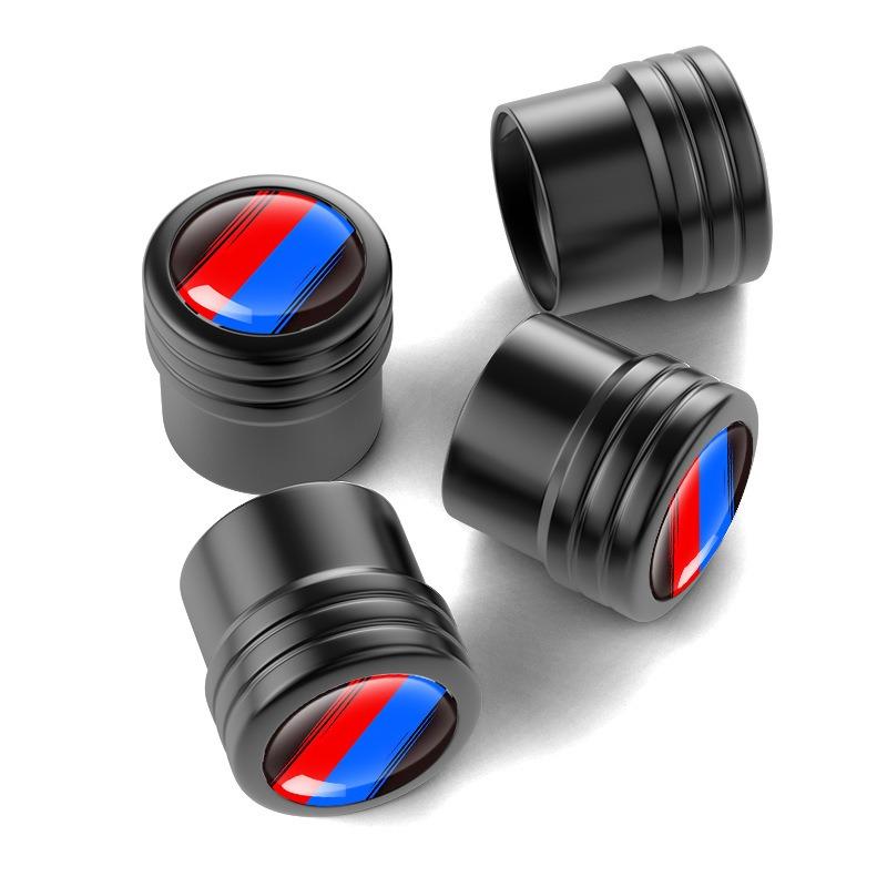 

4PCS Universal New Car Valve Cap Decorative Dustproof Tire Valve Stem Caps For VW Subaru Honda KIA Toyota чорний