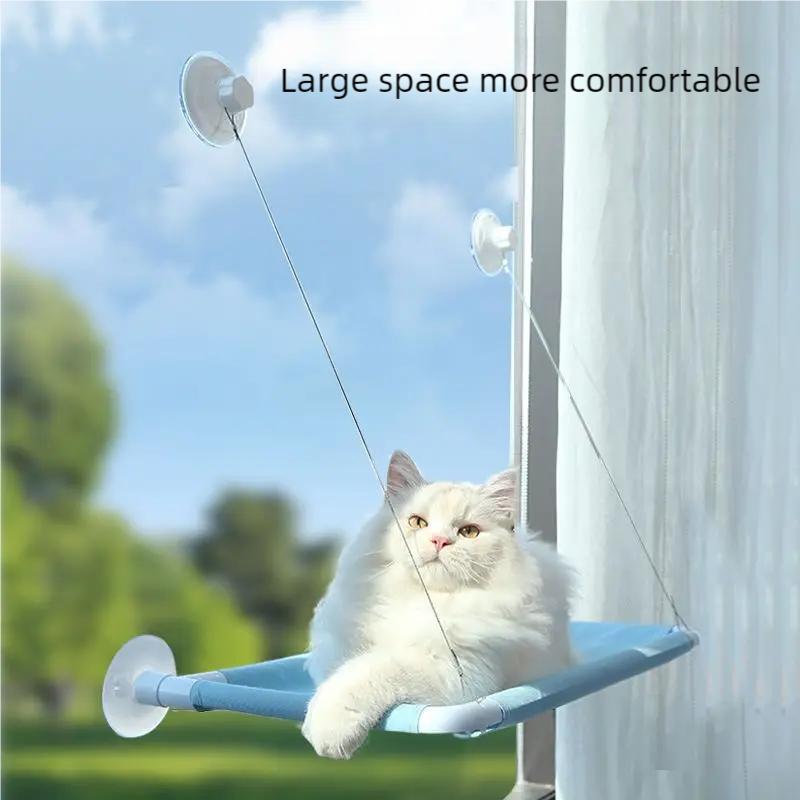 New pet cat hammock hanging cat bed bearing 20 kg comfortable sunny window seat kitten rock climbing frame pet supplies