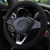 Universal Car Silicone Steering Wheel Cover Elastic Glove Cover Texture Soft Multi Color Car Decoration Covers Auto Accessories