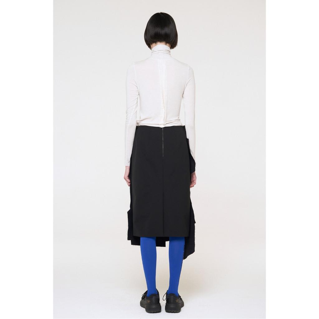 RECODE Puzzle Midi Skirt_Rqkam24526Bkx