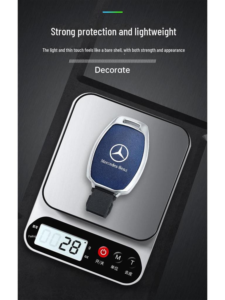 Kryt klíče Mercedes Benz E300L pro C260/E200/A200L/GLC/E-Class/C200/GLA.