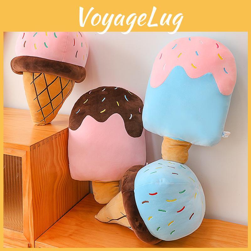 Cream Ice Plush Toys Cute Cartoon Material Bedroom Sofa Children Dolls Gifts