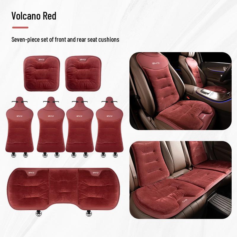 Winter Flannel Seat Cushion for BYD: Han EV, Qin L, Song L, Seal, Seagull, Yuan Plus, Tang DM