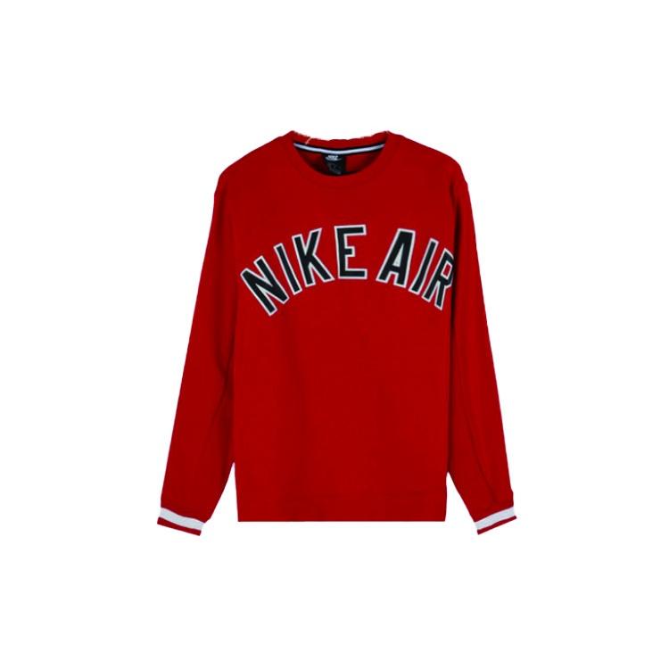Nike Knit Round Neck Athleisure Casual Sports Red Men s AR1823-657 XXL
