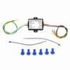 2-to-3 Wire Converter 2-to-3 Wire Splice Trailer Converter Electrical System Wire Harness Adapter US Type Tail Light Adapter