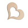 100pcs Heart Shape Wooden Chip Wedding Photo Prop Decorations Eco-friendly Ornament