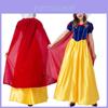 Elegant White Princess Long Dress For Women Ideal For Cosplay And Halloween Events