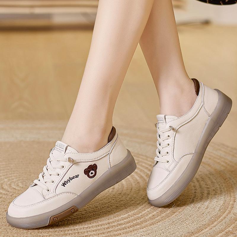 New spring soft-soled beef tendon single shoes flat-soled casual