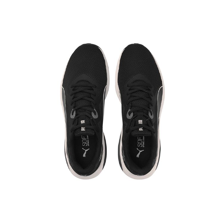 Puma Twitch Runner Black White Unisex Sneakers 376289-01