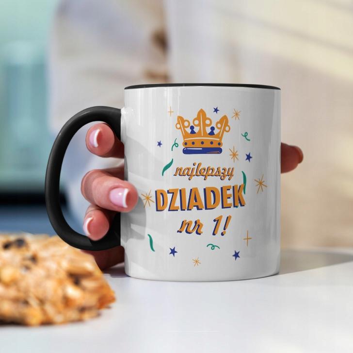 Prezent Dla Dziadka Kubek Najlepszy Dziadek Nr 1 Na Świecie Dzień Dziadka