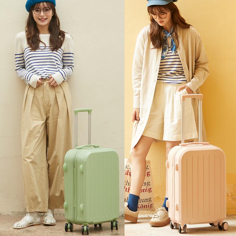 20-Inch Lightweight Spinner Suitcase: Stylish, Compact, with Combination Lock, Unisex Design and High-Quality Wheels for Easy Travel.