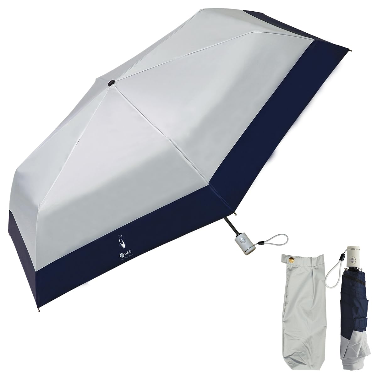 

Ninestar для солнечной и дождливой погоды полностью автоматический ультра-обратный складной складной 6 УФ УФ-солнце один складной Greg Grace x Dark G&G зонт, зонт,