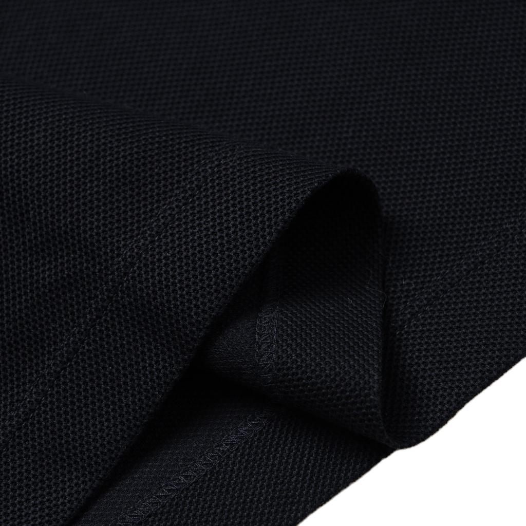 Burberry Polo Shirts Men's Black Polo Collar Moderate Straight Fit 81118111