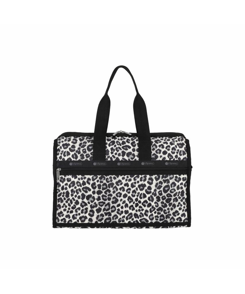 Lesportsac Neutral Leopard Deluxe Medium Weekender [4318.Hc19]