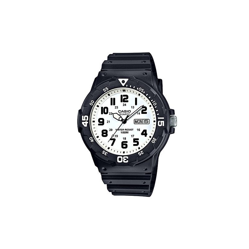 

Casio YOUTH Series-MRW Disc Three-pin Fashion Trend Digital Wind Classic Pointer Week Date Display Sports Diving Shockproof Shi Ying MRW-200H-7B белый
