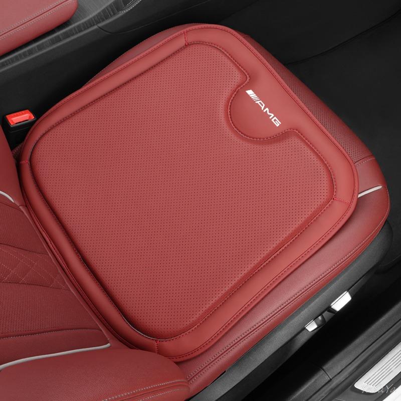 REE4 Car Seat Cushion Breathable Comfortable Cushion Cover Accessories For Benz AMG W204 W205 W203 W211 W212 W213 W201 W210 Stickers