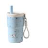 Portable Coffee Cup Double-layer Vacuum Thermos Cup with Tea Warehouse Tea Separation Flower Tea Cup