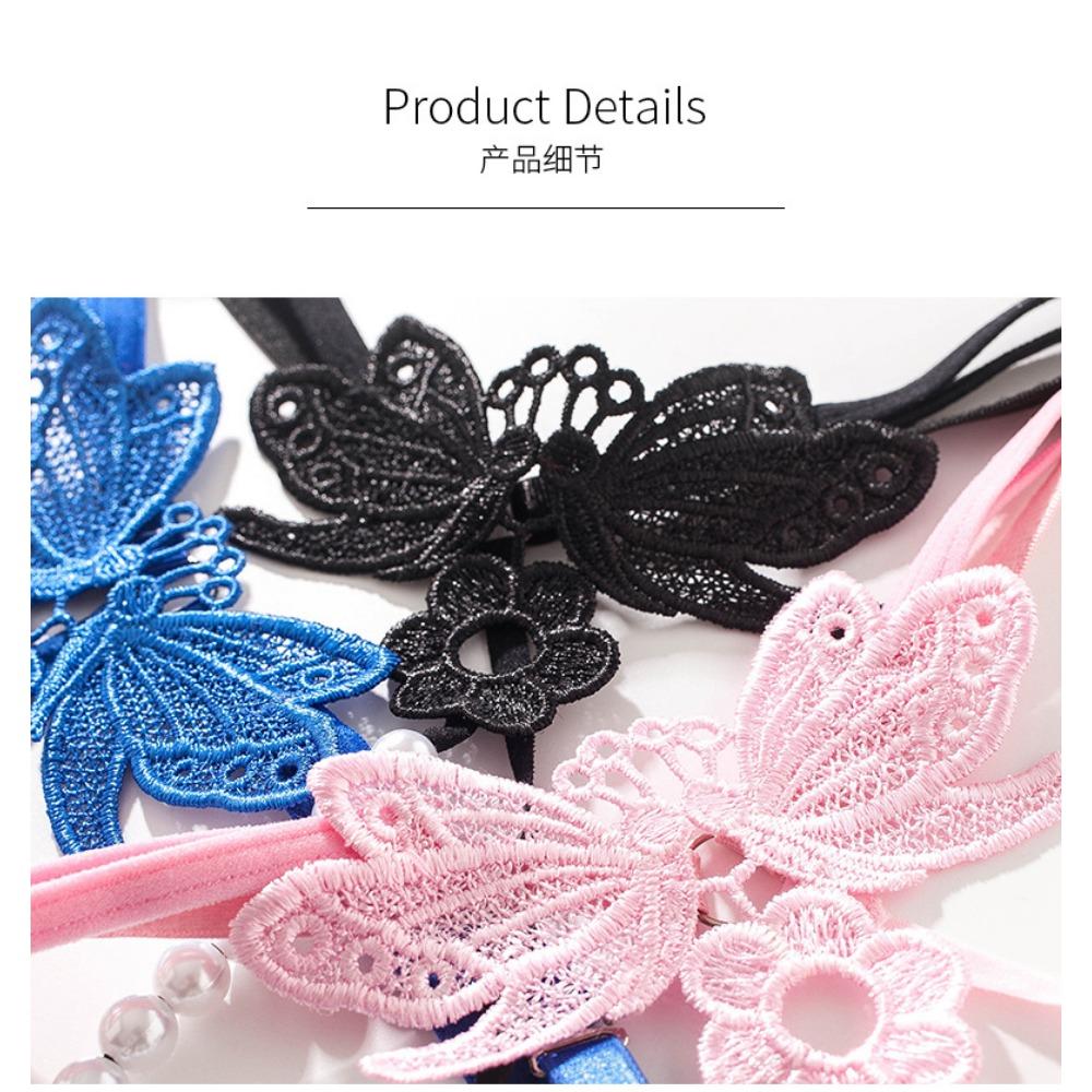 Chiloți sexy de mărime mare ajustabili, perle brodate, cu entrepiere deschisă, seducție, tanga, pantaloni, lenjerie de corp femei