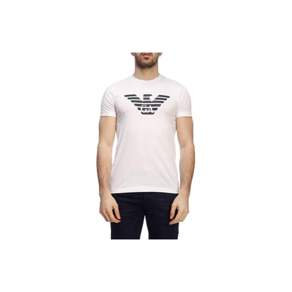Emporio Armani Fashion Eagle Logo T-Shirt Men Tops White 8N1T99-1JNQZ-0100