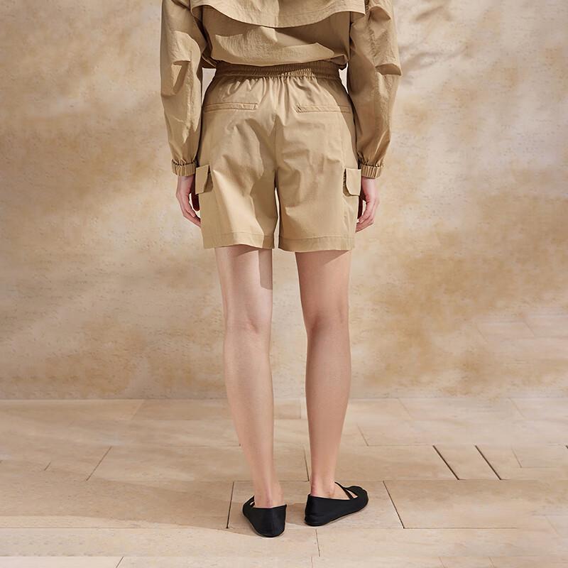 Bo Women's Color-Block Wide-Leg Cargo Shorts