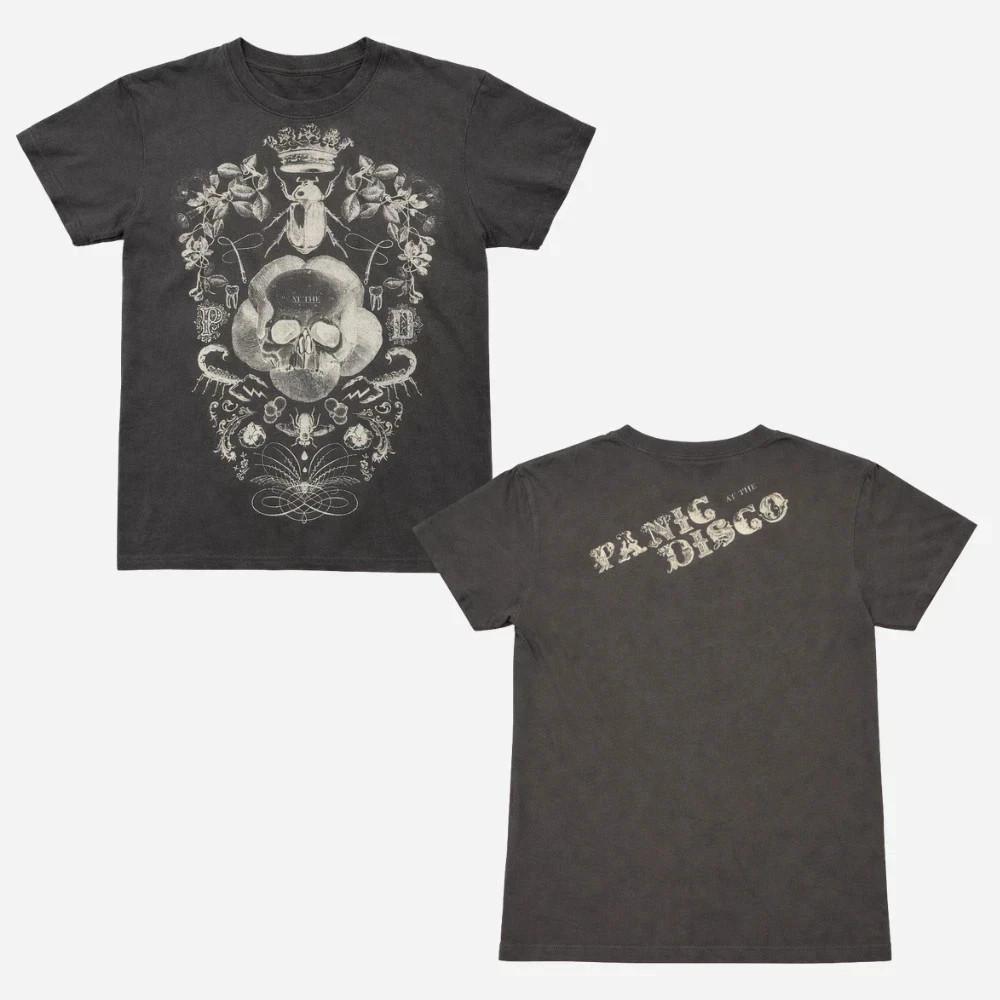 Panic at the Disco Vintage Charcoal Tshirt All Size Unisex T-Shirt S