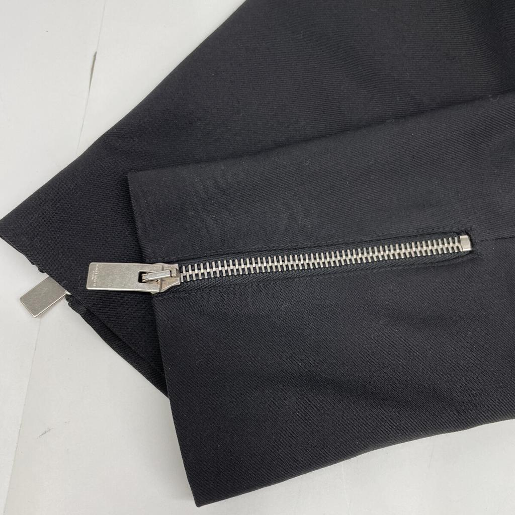 SAINT LAURENT PARIS 213Stainless Steel Black Spencer Jacket 315806 Jacket 44 blackUsed