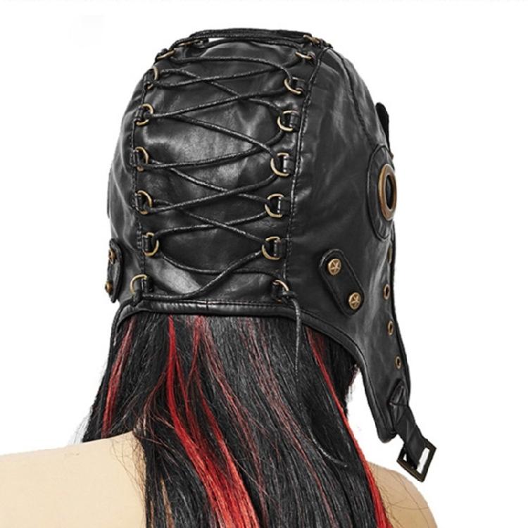 Steampunk Earflap Hat Bomber Hat Steampunk Hat With Goggles Men TrapperHat