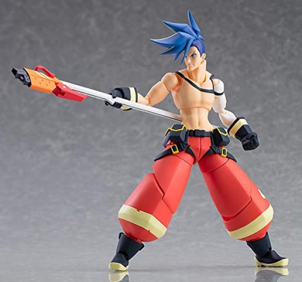Max Factory Figma Promare Garo Thymos Painted Movable Figure Non-scale ABS&PVC