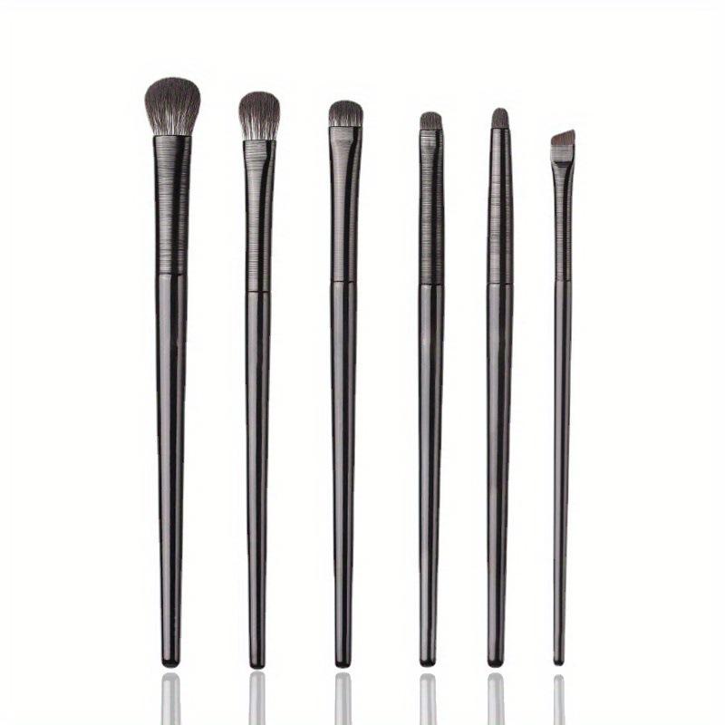 3/6/8/10-Piece Eye Makeup Brush Set: Eyeshadow, Under-Eye, Angled Eyebrow, Eyeliner, Blending & Detailing Brushes