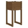 822128 vidaXL Jardinière Marron miel 40x40x81 cm Bois massif de pin