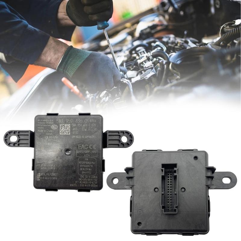 Car Keyless Module 5WA959436C 5WA 959 436C for 2021-2022 One Key Start Module Control Unit Easy Installation