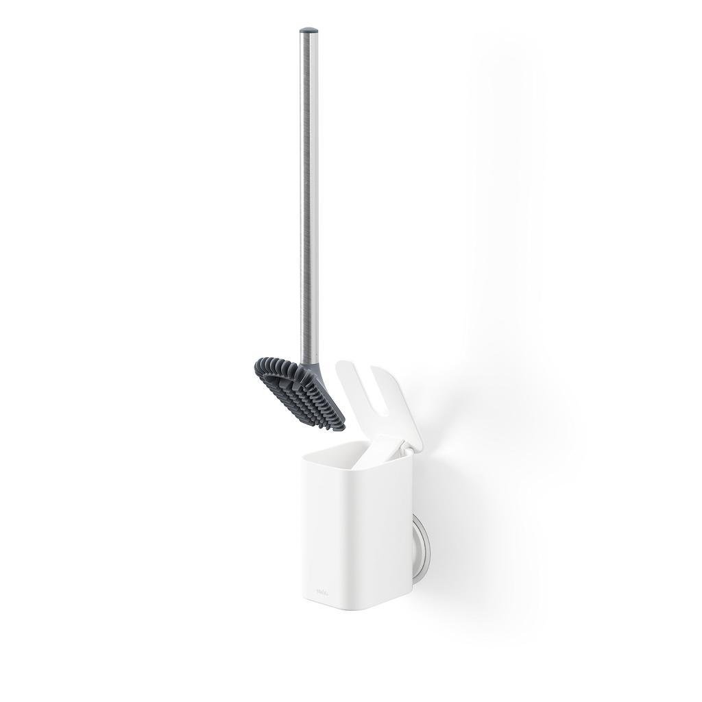 Official Umbra Flex Adhesive Toilet White Brush,
